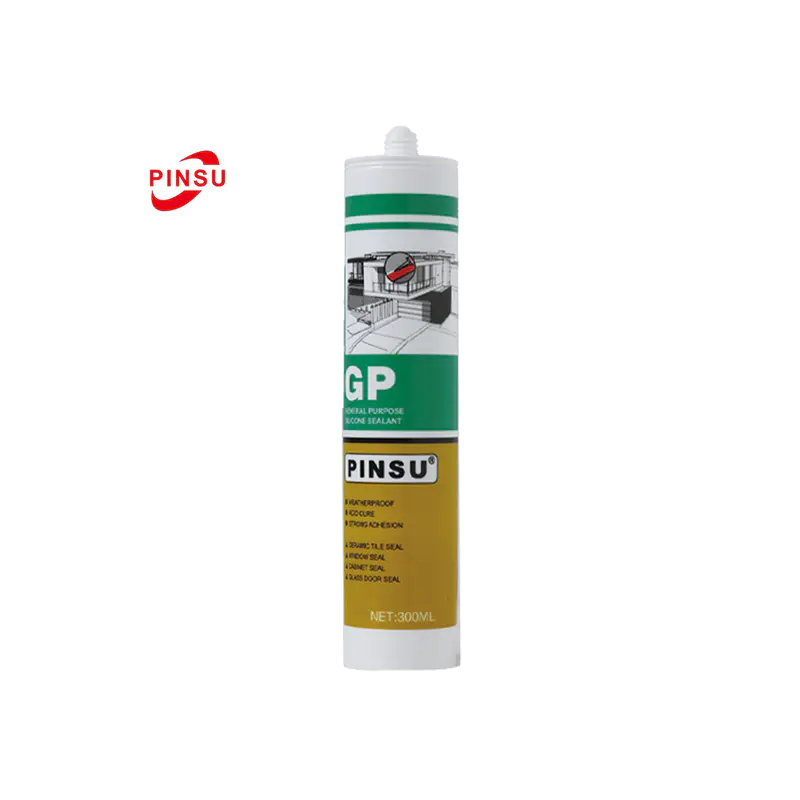 PINSU-GP ecetsav szilikon tömítőanyag üveg- és ablaktömítéshez